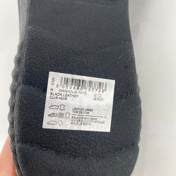 Clarks Magnolia Faye Pull On Comfort Shoes Womens Sz 9.5M Black Leather Career - Picture 7 of 10